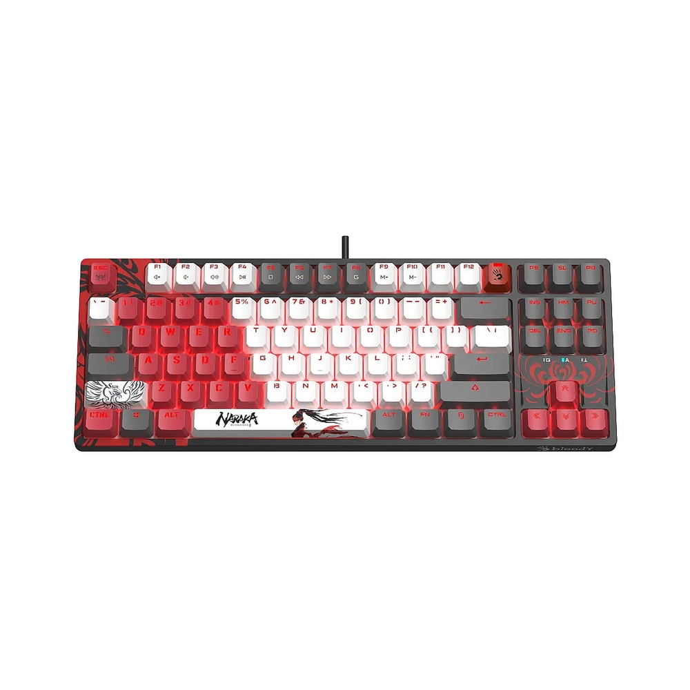 Клавиатура механическая A4Tech Bloody S87 Naraka черный/красный — KSKSHOP.RU