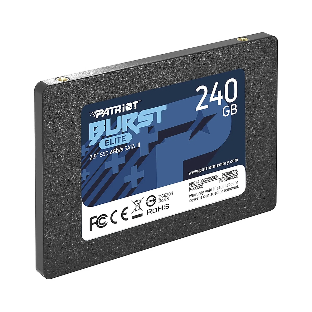 Накопитель SSD Patriot BURST 240GB [PBE240GS25SSDR] 2.5" — KSKSHOP.RU