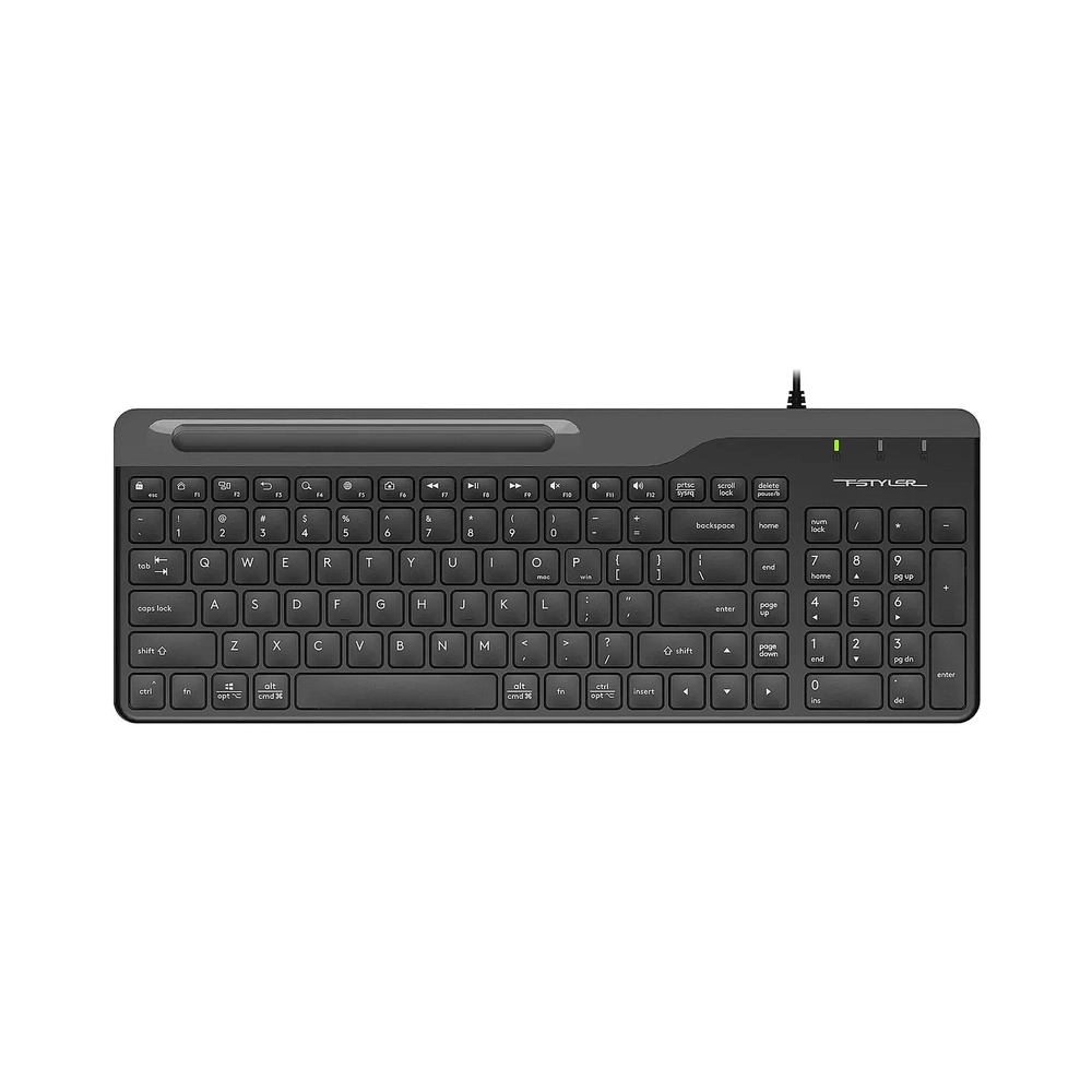 Клавиатура A4Tech Fstyler FK25 черный/серый — KSKSHOP.RU