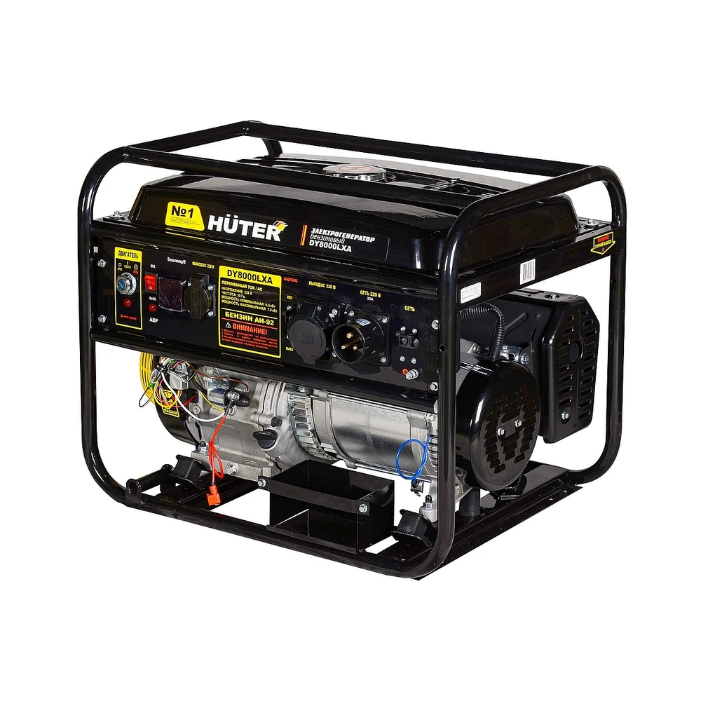 Электрогенератор бензиновый Huter DY8000LXA, 6.5 кВт, 81 дБ, 94 кг — KSKSHOP.RU