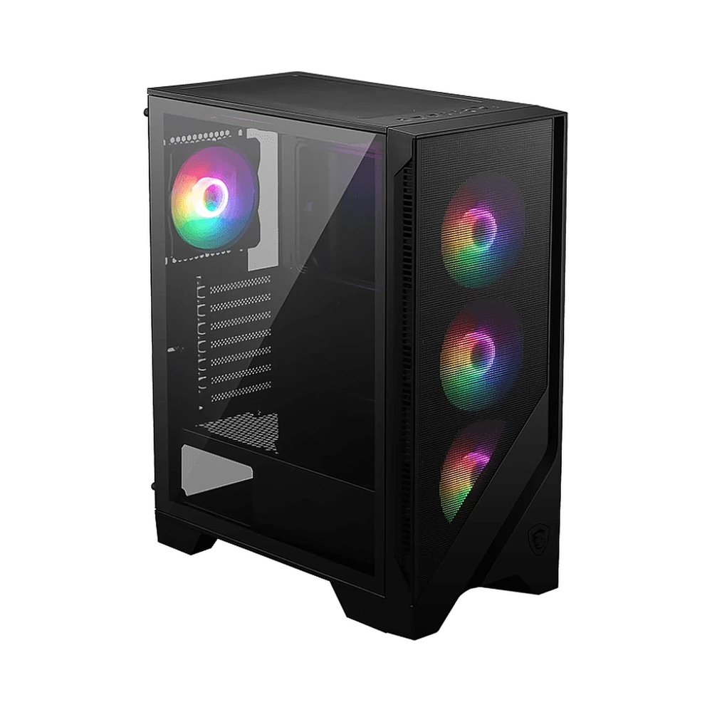 Корпус MSI MAG FORGE 120A AIRFLOW, черный — KSKSHOP.RU