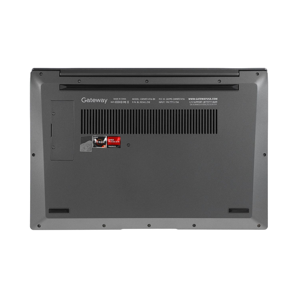 Ноутбук 14,1" Acer Gateway Ultra Slim (GWNR51416-BK) [1920x1080, IPS, Ryzen 5 3500U, RAM 8Gb, SSD 256Gb, AMD Radeon Vega 8, Windows 11 Home] — KSKSHOP.RU