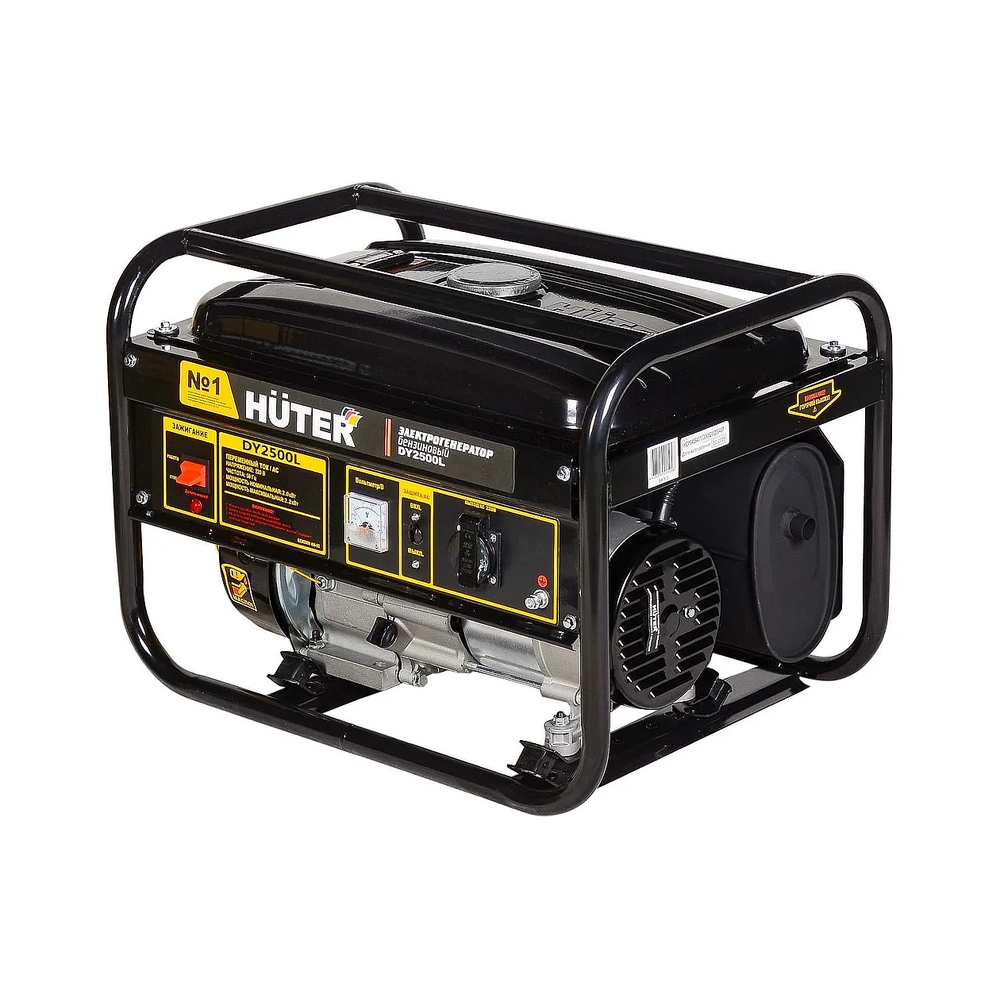 Электрогенератор бензиновый Huter DY2500L, 2.2 кВт, 66 дБ, 38.3 кг — KSKSHOP.RU