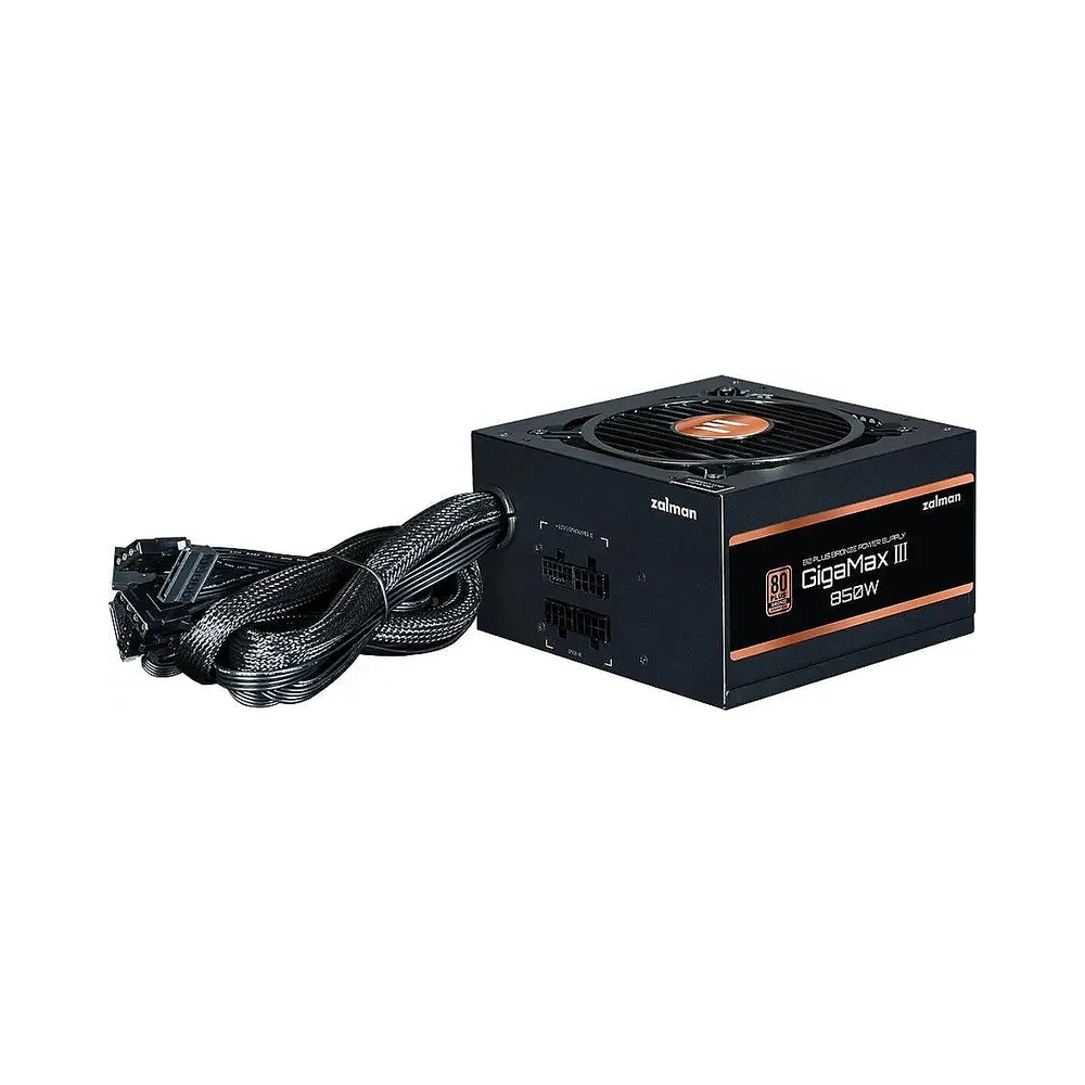Блок питания ZALMAN GigaMax III 850W [ZM850-GV3] черный — KSKSHOP.RU