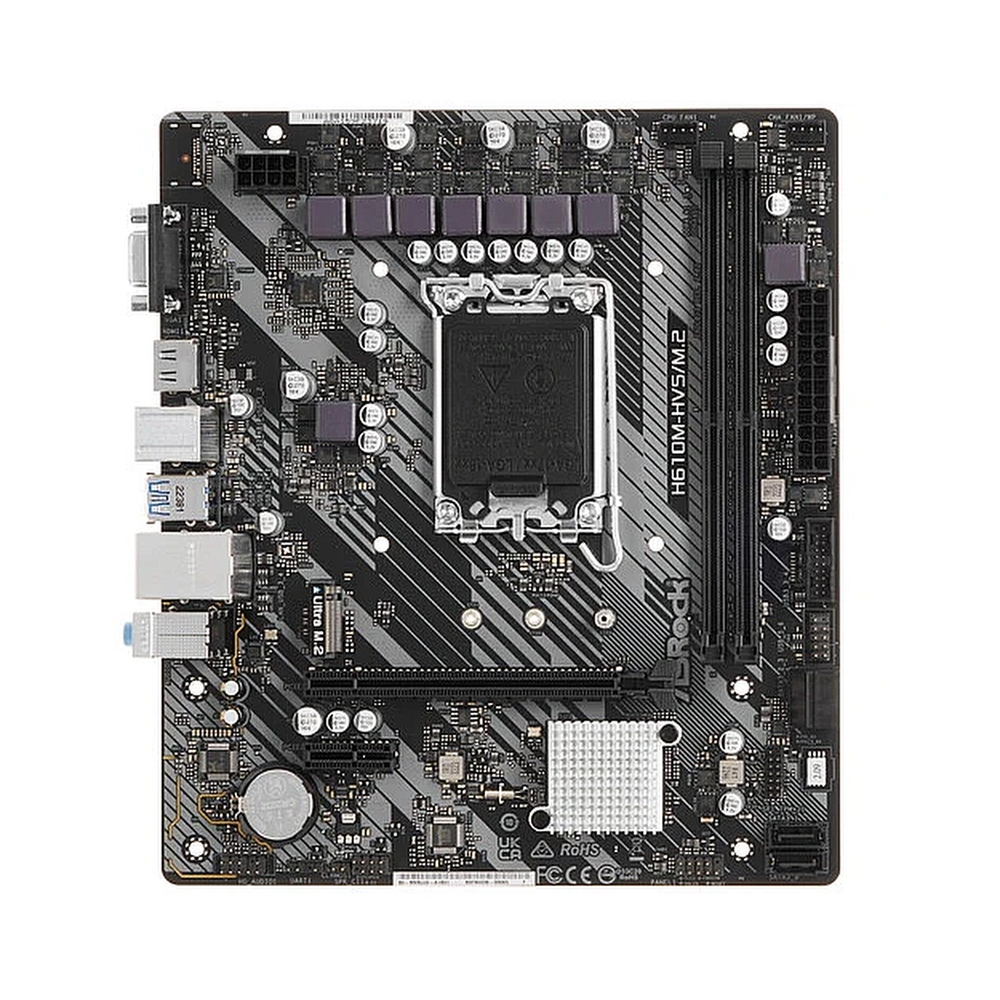 Материнская плата Asrock H610M-HVS/M.2 R2.0 — KSKSHOP.RU