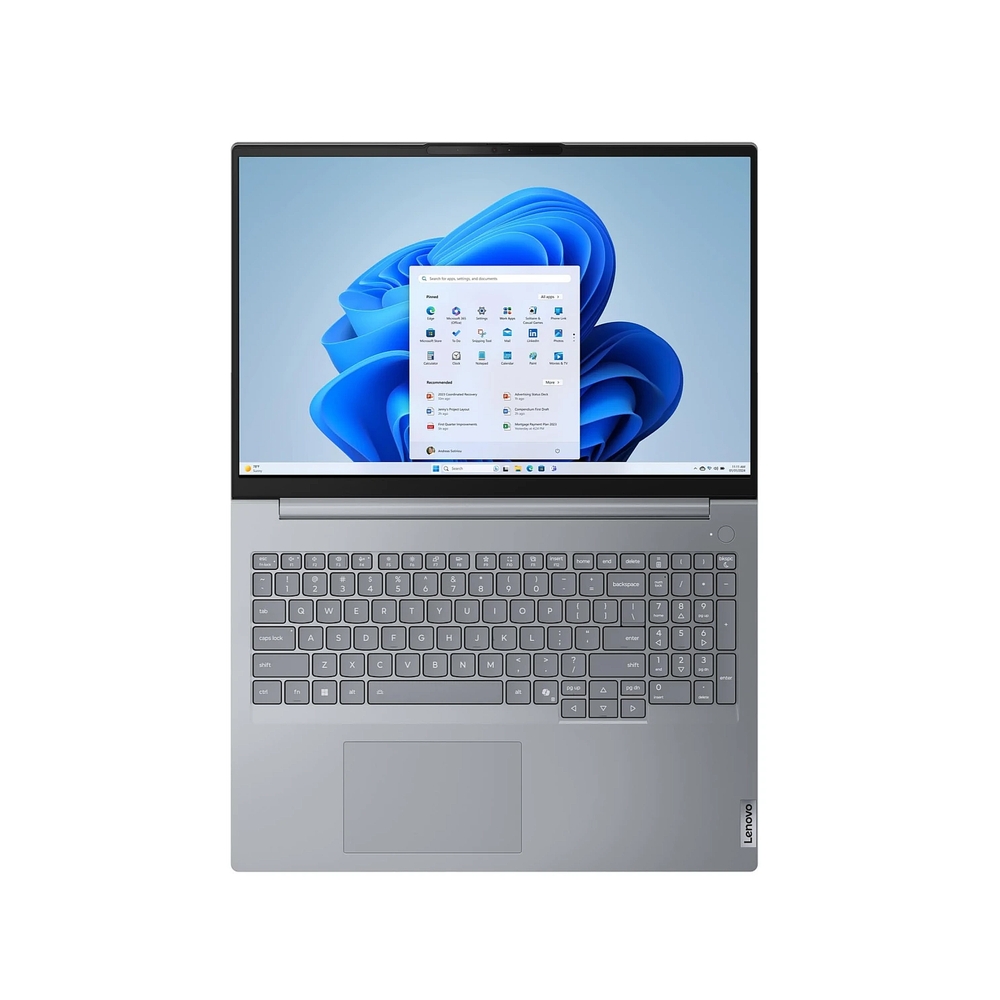 Ноутбук 16" IPS WUXGA LENOVO ThinkBook 16 G8 IRL grey (Core 7 240H/32Gb/1Tb SSD/VGA int/FP/noOS) ((21SH003WGQ)) — KSKSHOP.RU