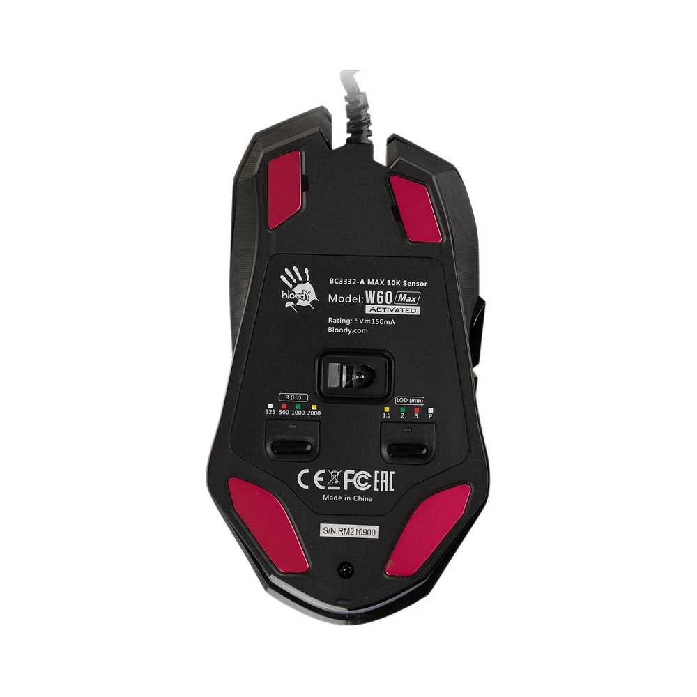 Мышь проводная A4Tech Bloody W60 Max — KSKSHOP.RU