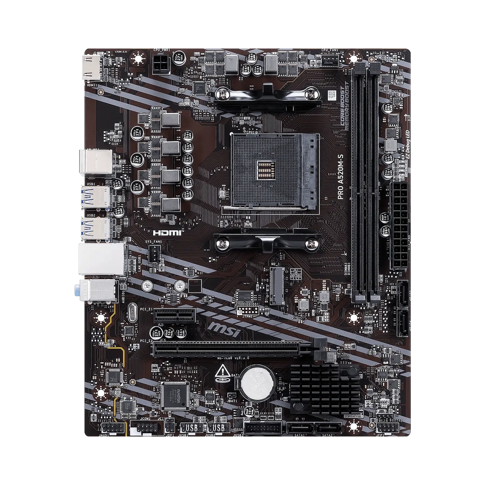 Материнская плата MSI PRO A520M-S — KSKSHOP.RU