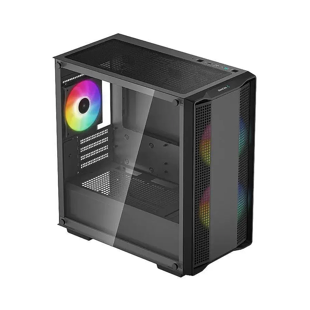Корпус DeepCool CC360 ARGB, черный — KSKSHOP.RU