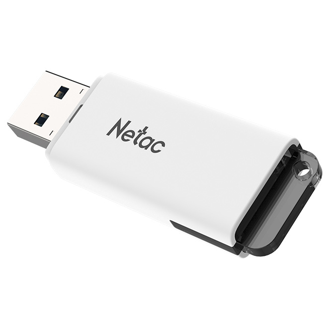 Флеш Диск Netac U185 8Gb <NT03U185N-008G-20WH>, USB2.0 White — KSKSHOP.RU