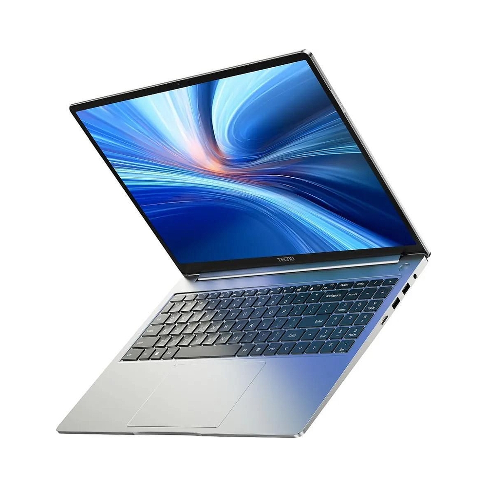Ноутбук 16" TECNO Megabook K16SFA Ryzen 5 7535HS/16Gb/SSD512Gb/AMDRadeonGraphics/1920x1200/Win11/gre — KSKSHOP.RU