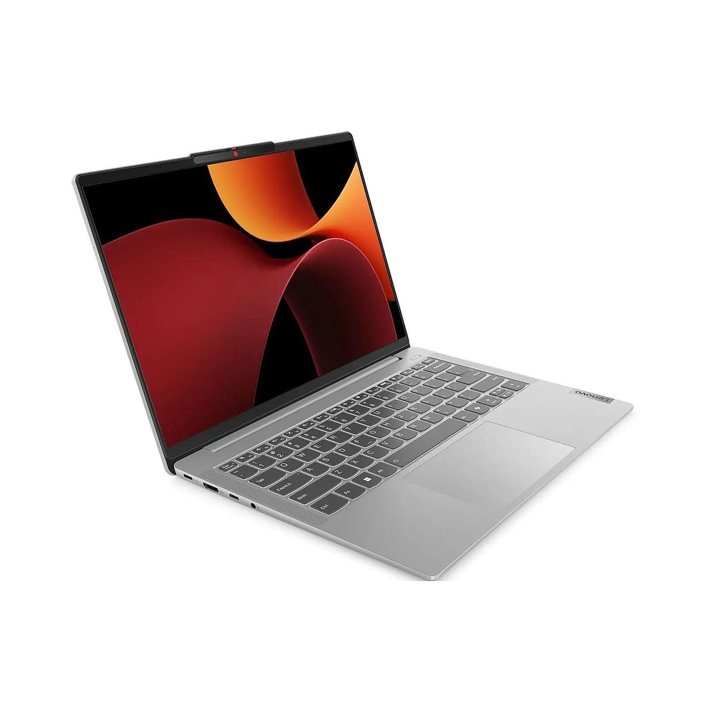 Ноутбук Lenovo IdeaPad Slim 5 14AHP9 14"(1920x1200 OLED)/AMD Ryzen 7 8845HS(3.8Ghz)/32768Mb/1024SSDGb/noDVD/Int:AMD Radeon 780M/Cam/BT/WiFi/57WHr/war 1y/1.46kg/cloud grey/noOS + 65W, RU kbd — KSKSHOP.RU