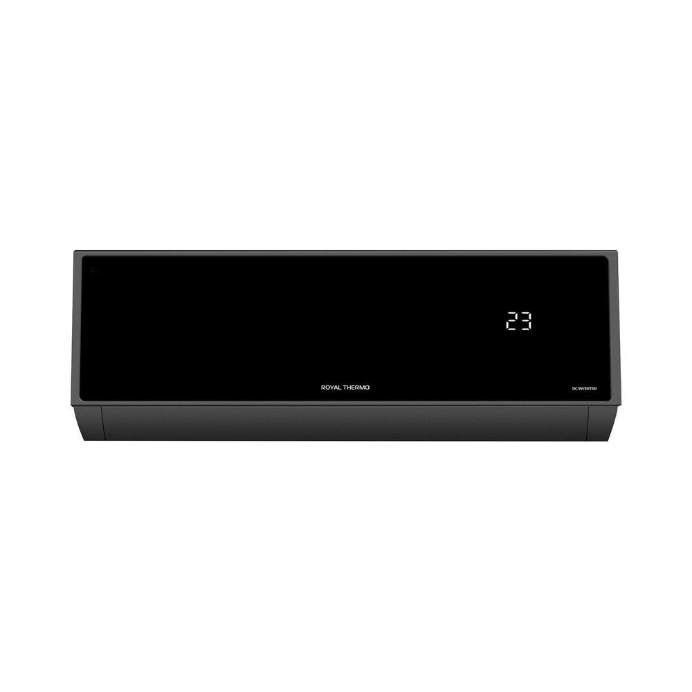Внутренний блок сплит-системы Royal Thermo Barocco DC RTBI/in-24HN8_V2/black инвертор, 24000 BTU, 70 м², 30 дБ, охлаждение, обогрев, осушение, черный — KSKSHOP.RU