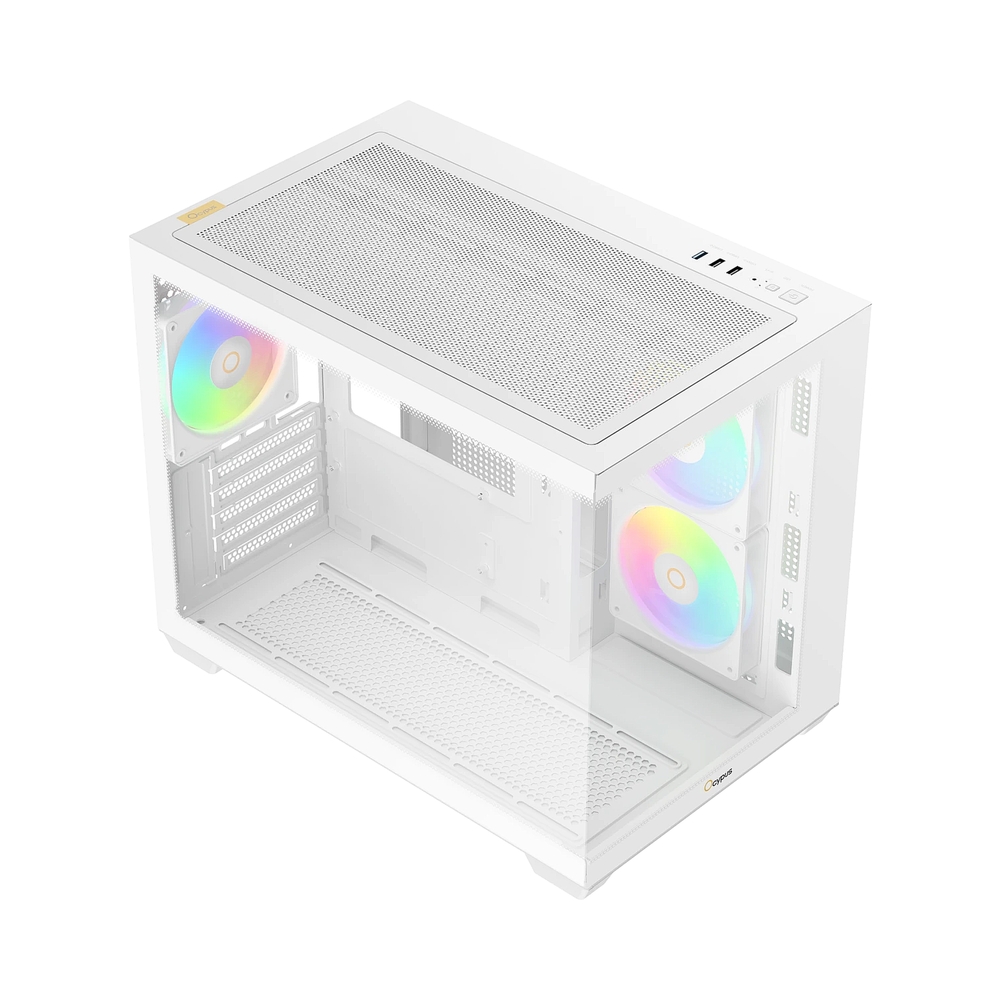 Корпус Ocypus Gamma C54 WH ARGB, белый — KSKSHOP.RU