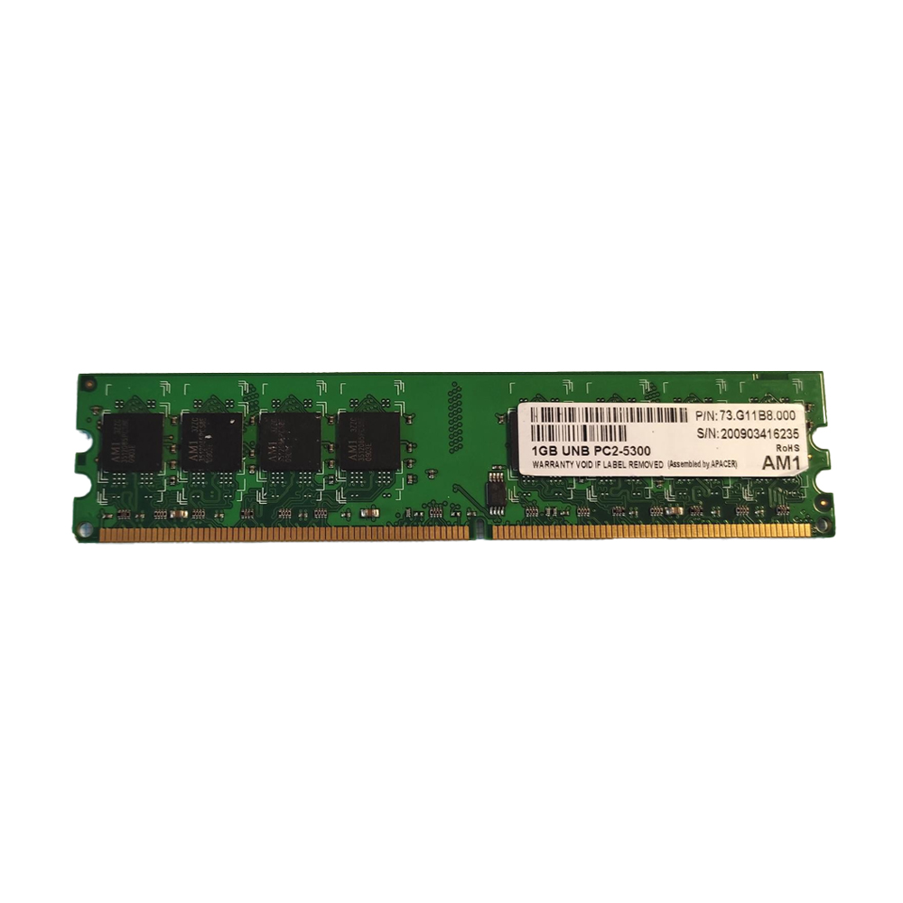 [Б/У] Оперативная память Apacer 1GB DDR2 [73.G11B8.000] — KSKSHOP.RU