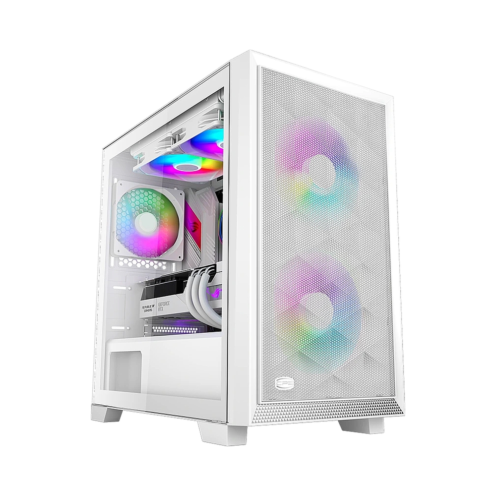 картинка Корпус PCcooler C3D310 ARGB, белый от магазина Одежда+
