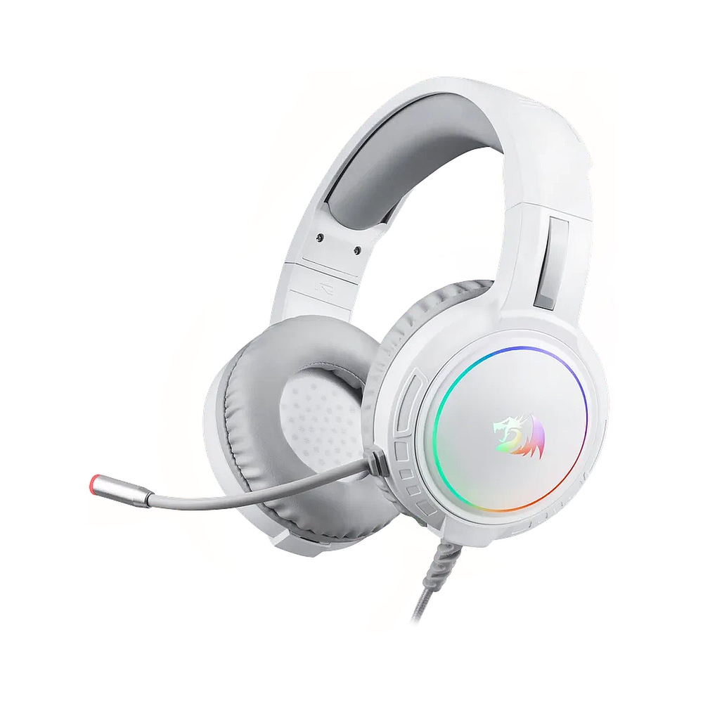 Игровая гарнитура Redragon Mento RGB, белые — KSKSHOP.RU