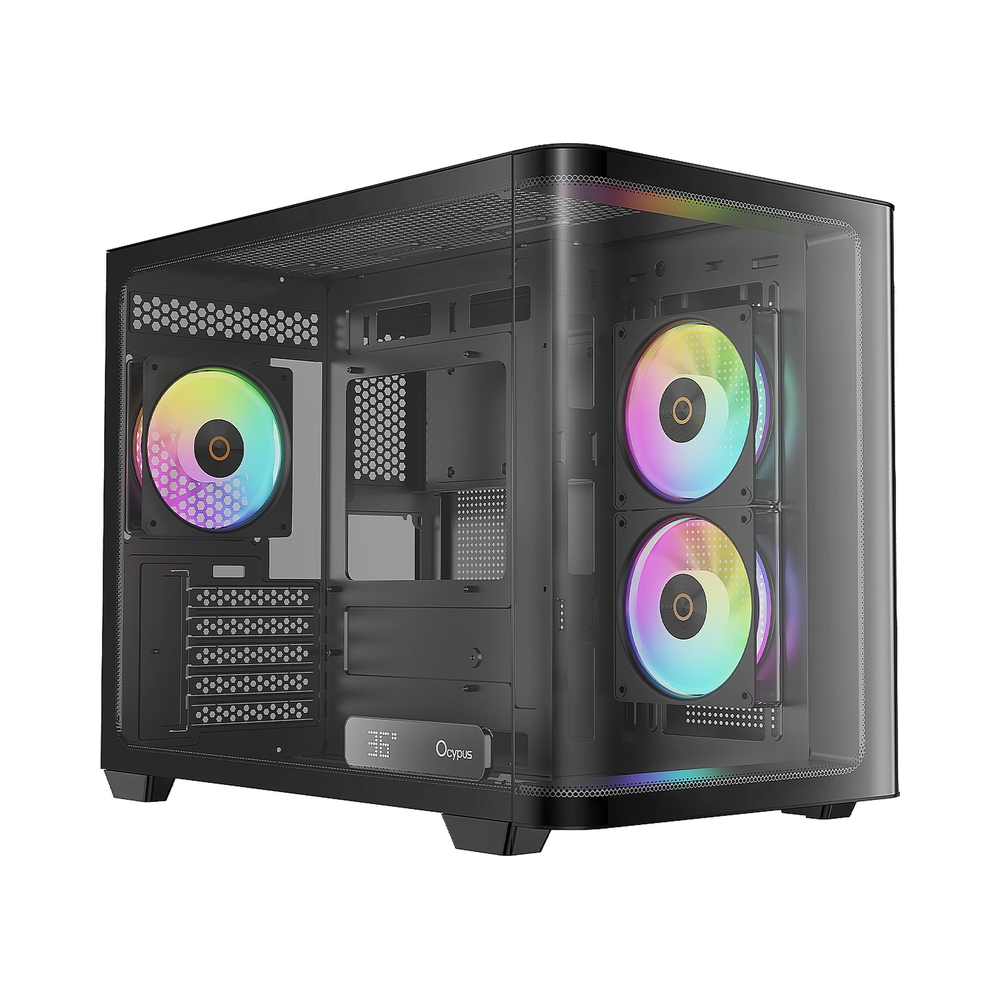 Корпус Ocypus Iota C50 BK Curve ARGB Digital, черный — KSKSHOP.RU
