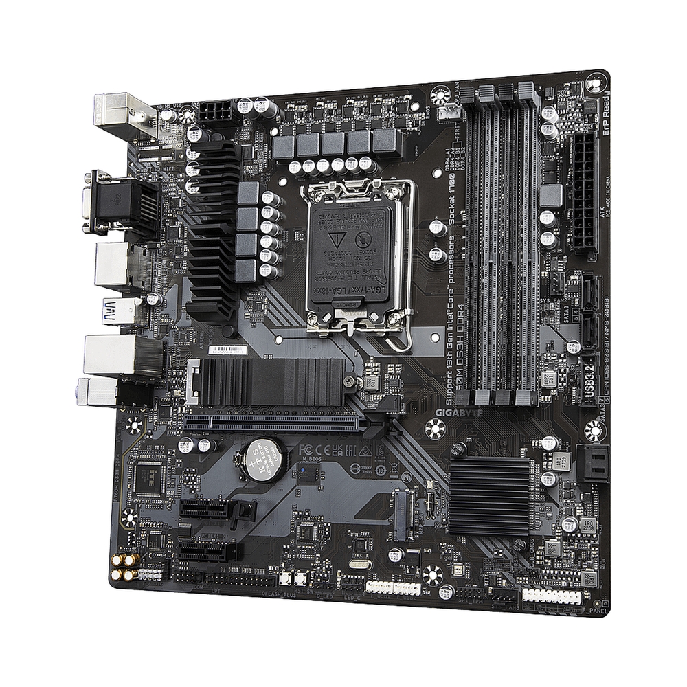 Материнская плата Gigabyte B760M DS3H DDR4 — KSKSHOP.RU