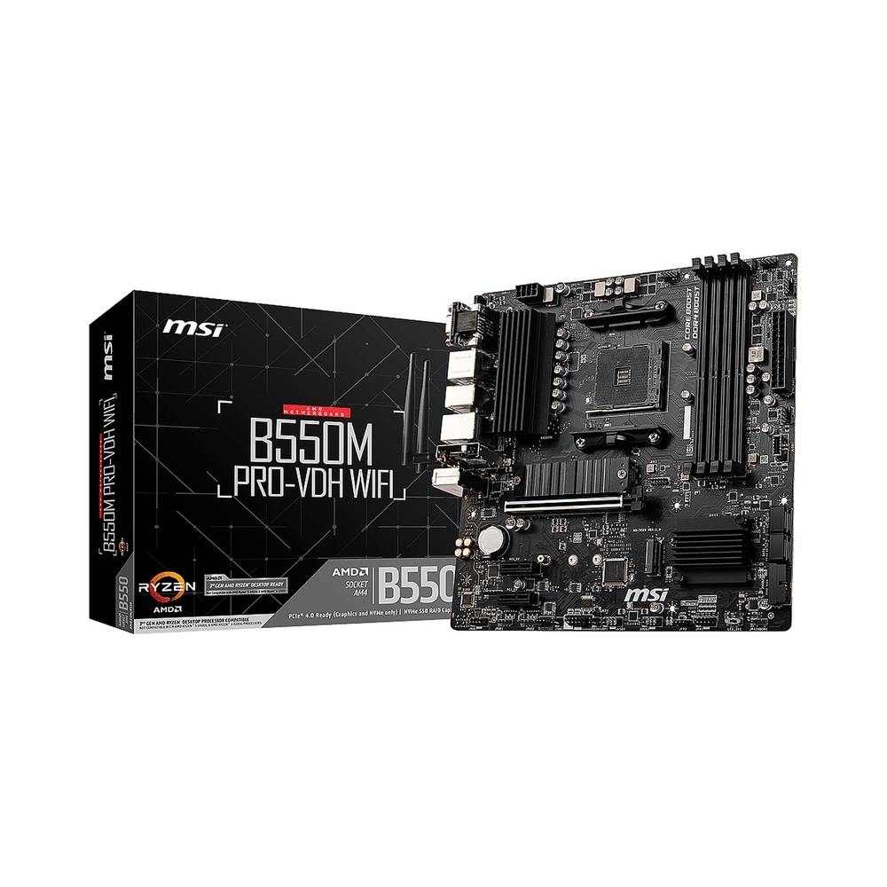 Материнская плата MSI B550M PRO-VDH WIFI — KSKSHOP.RU