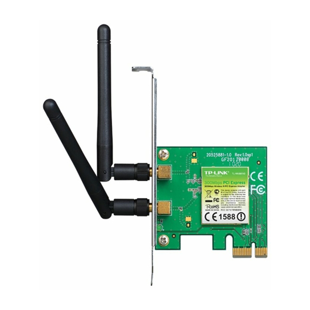 Сетевой адаптер TP-Link SOHO Адаптер 300Mbps Wireless N PCI — KSKSHOP.RU