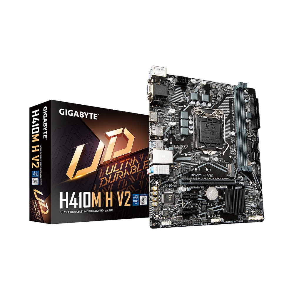 Материнская плата Gigabyte H410M H V2 — KSKSHOP.RU