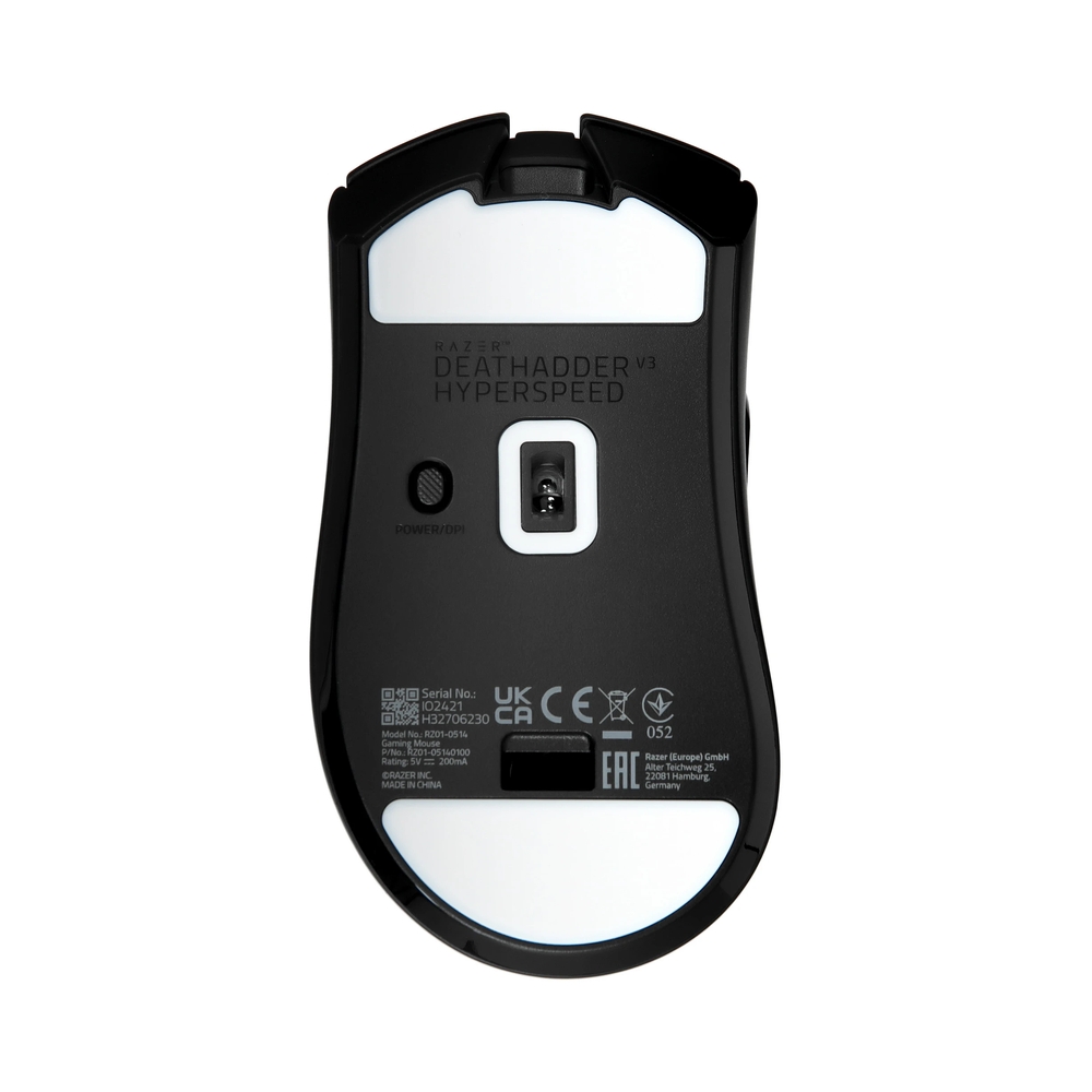 Мышь беспроводная/проводная Razer DeathAdder V3 HyperSpeed [RZ01-05140100-R3G1], черный — KSKSHOP.RU