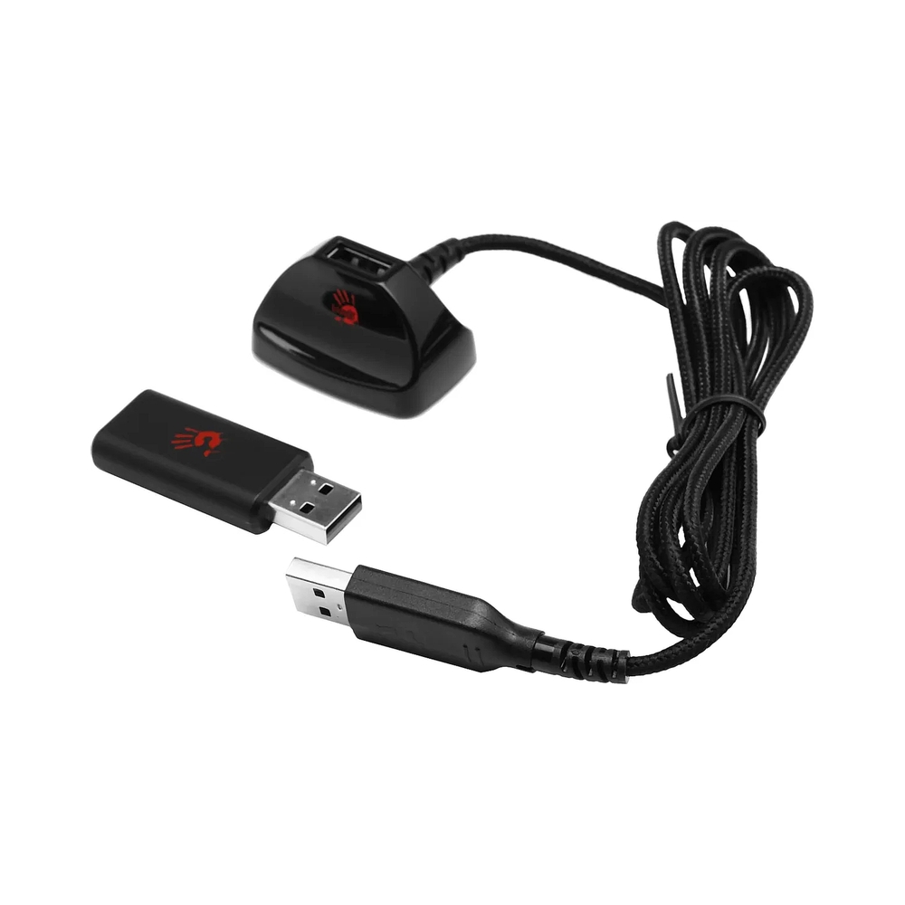 Наушники с микрофоном A4Tech Bloody MR710 черный BT — KSKSHOP.RU