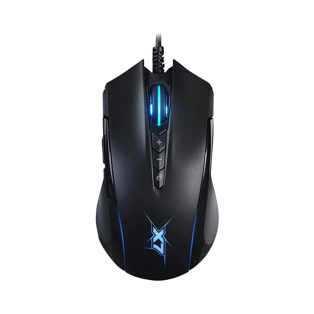 Мышь проводная A4Tech X89, черный — KSKSHOP.RU
