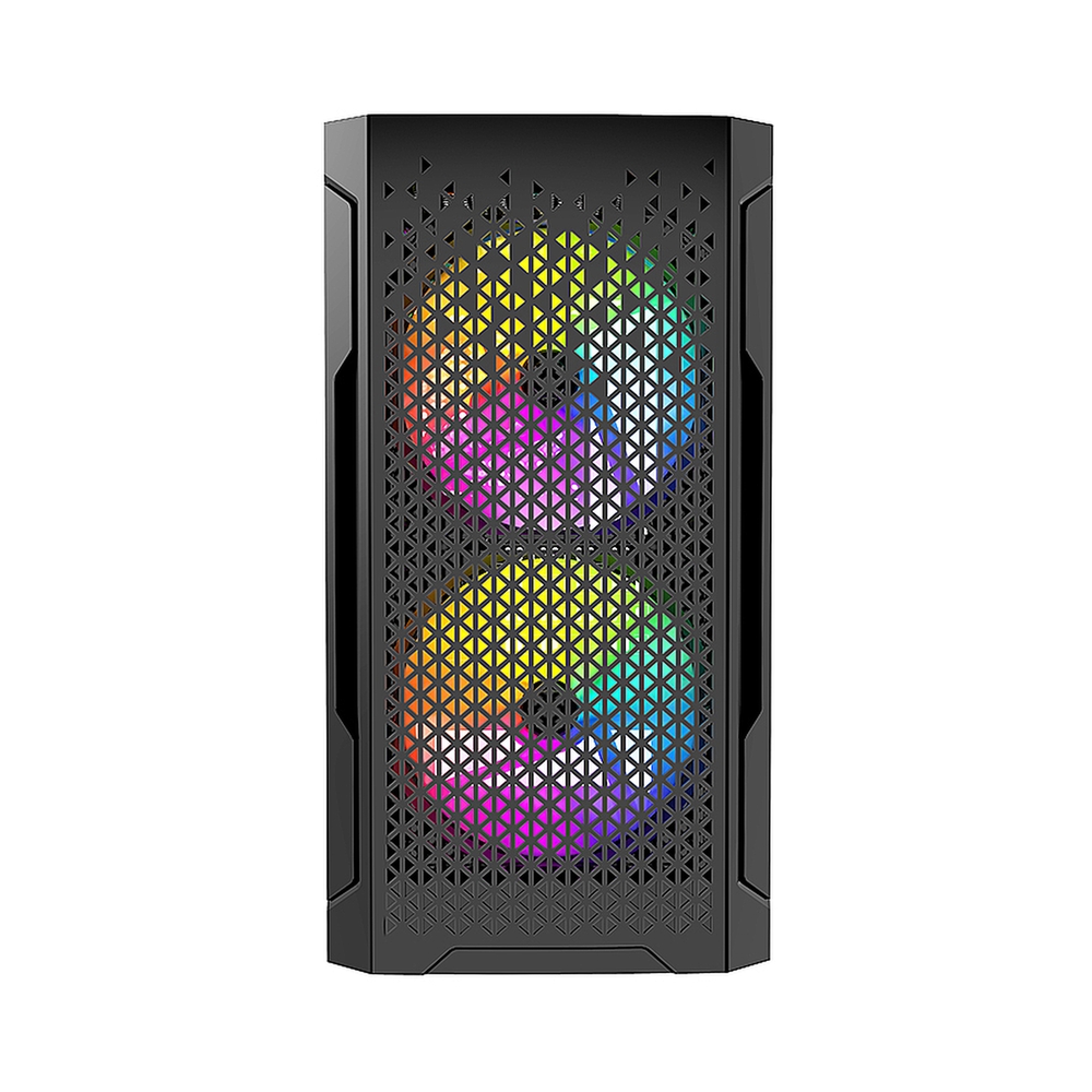 картинка Корпус Powercase Mistral Micro Z3B Mesh LED, черный от магазина Одежда+