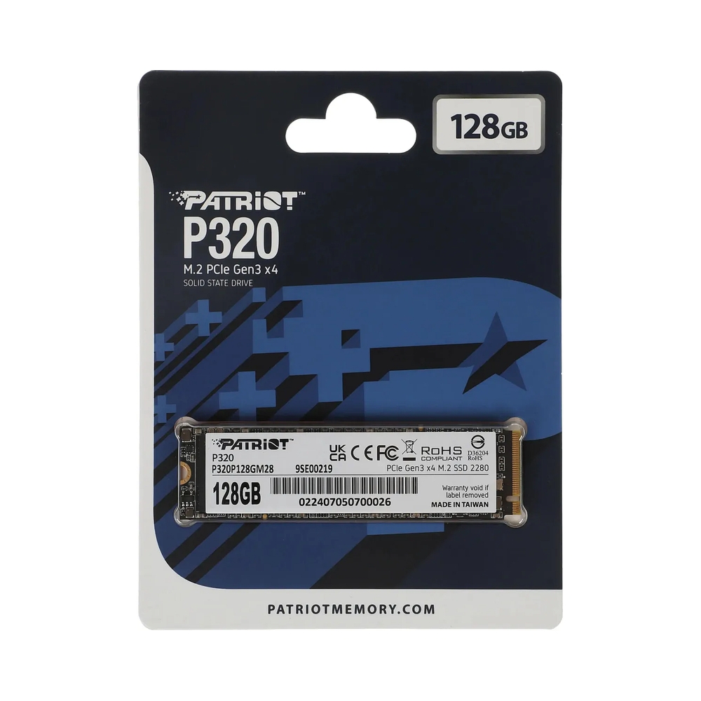 Накопитель SSD Patriot P320 [P320P128GM28] 128GB — KSKSHOP.RU