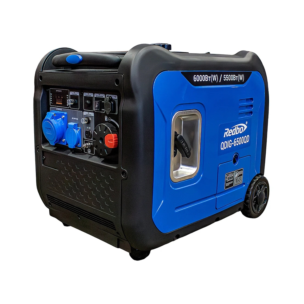 Бензиновый инверторный генератор Redbo QDIG-6500QD — KSKSHOP.RU