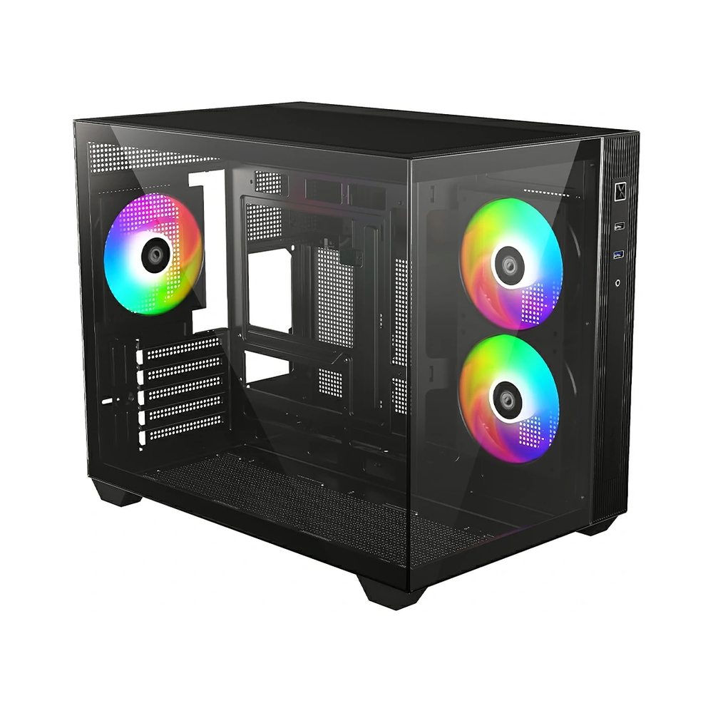Корпус ID-Cooling VIEW 500, чёрный — KSKSHOP.RU