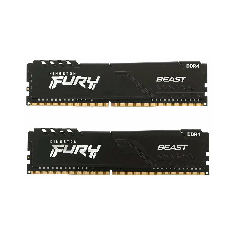 [Б/У] Оперативная память Kingston FURY Beast Black 8GB [KF432C16BBK2/16] — KSKSHOP.RU