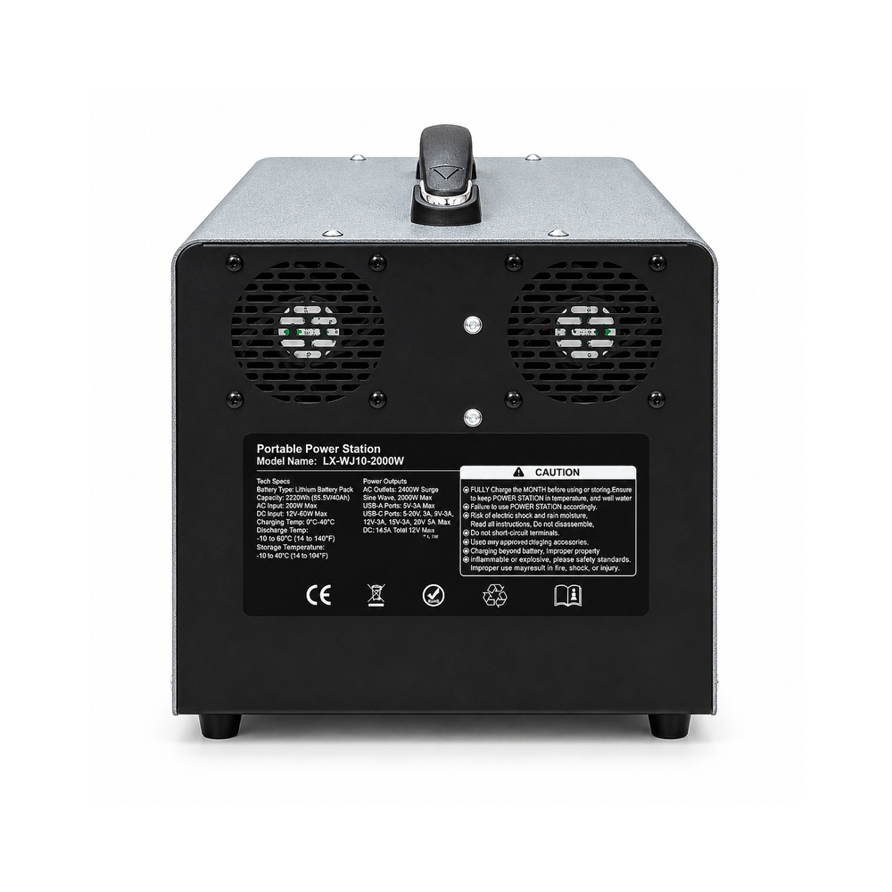 Портативная электростанция LANX LX-WJ10-2000W 2000W — KSKSHOP.RU