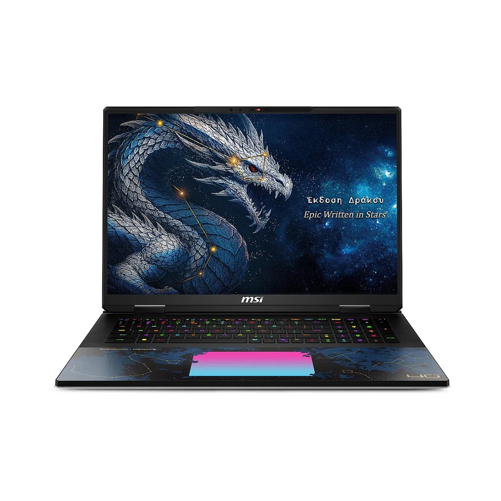 Ноутбук MSI Titan Dragon Edition 18 HX A2WJ-1251RU Core Ultra 9 290HX Plus 96Gb SSD4Tb NVIDIA GeForce RTX 5090 24Gb 18" IPS UHD+ (3840x2400) Windows 11 black WiFi BT Cam (9S7-1824D6-1251) — KSKSHOP.RU
