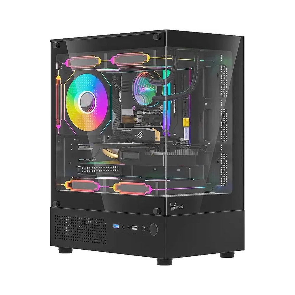 Корпус Formula Crystal Z1CM, черный — KSKSHOP.RU