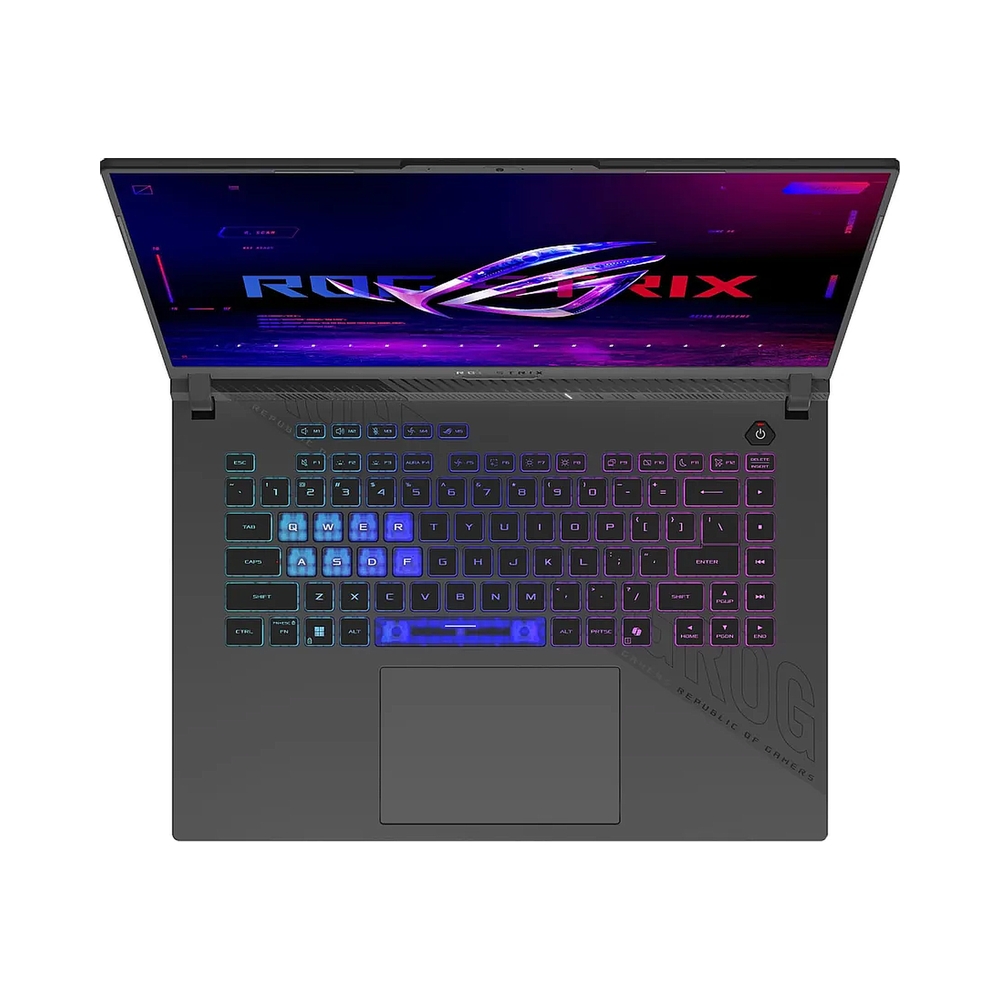 Ноутбук Asus ROG Strix G16 G614PW-TS133/16"/IPS/AMD Ryzen 9 8940HX/32Gb/1Tb SSD/NVIDIA GeForce RTX5080 16Gb/без ОС/серый/2.55kg — KSKSHOP.RU