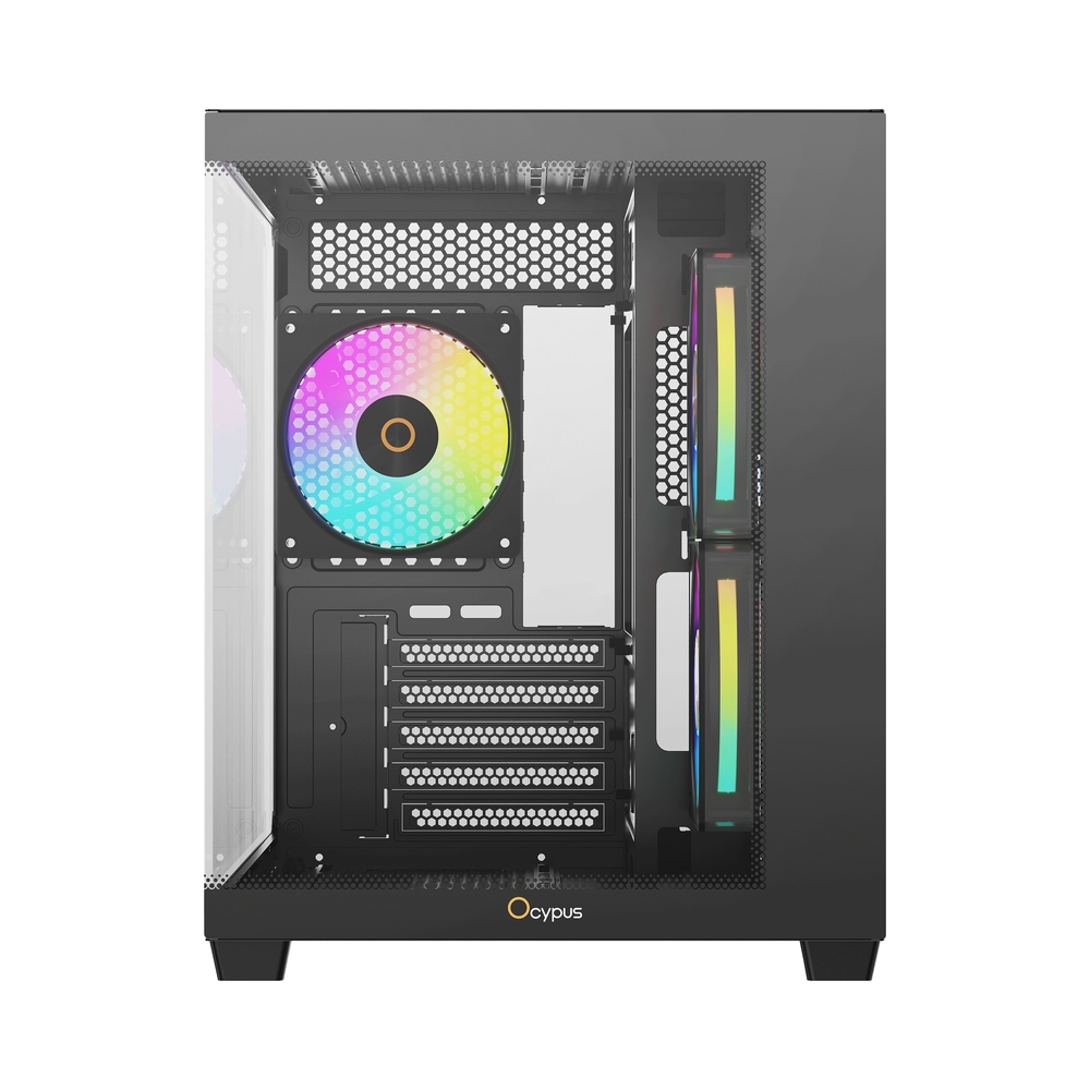 Корпус Ocypus Gamma C54 BK ARGB, черный — KSKSHOP.RU