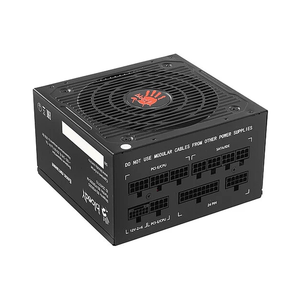 Блок питания Bloody ATX 850W BD-PS850G 80+ gold (20+4pin) APFC 120mm fan 12xSATA Cab Manag RTL — KSKSHOP.RU