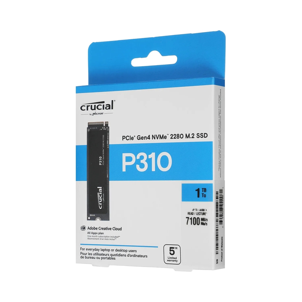 картинка Накопитель SSD Crucial P310 [CT1000P310SSD8] 1TB от магазина Одежда+