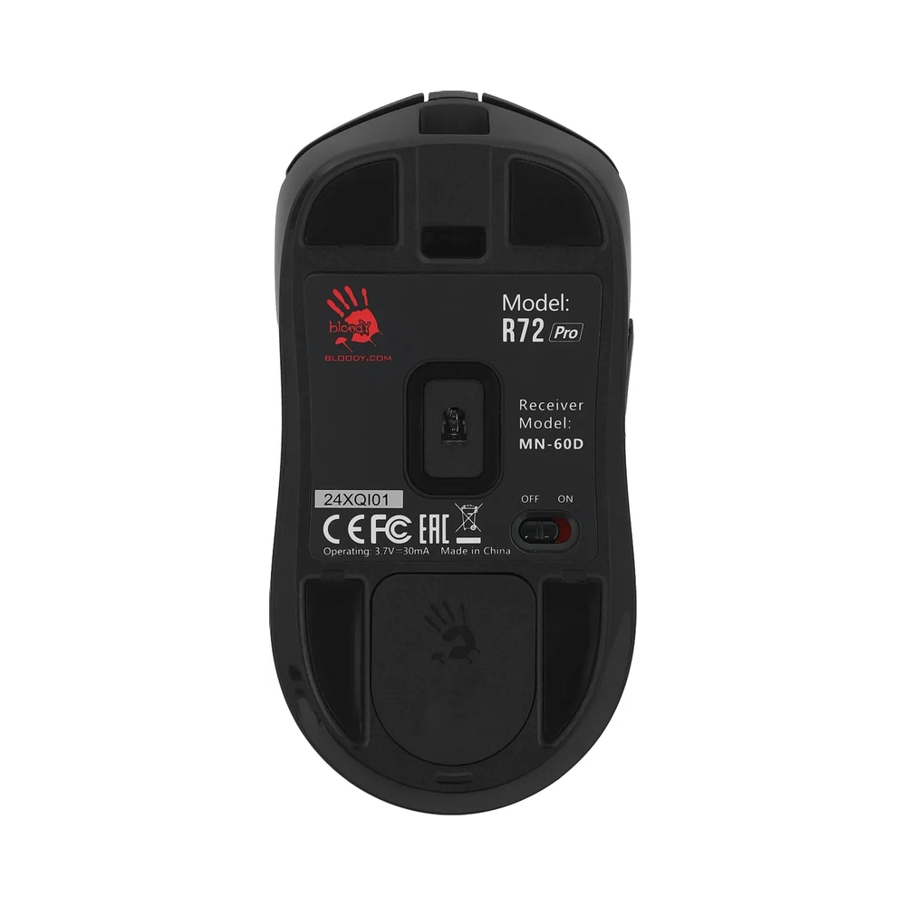 Мышь беспроводная A4Tech Bloody R72 Pro, черный — KSKSHOP.RU