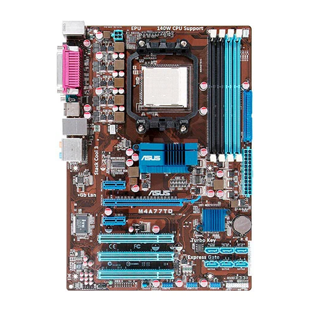 [Б/У] Материнская плата ASUS M4A77TD | AM3 — KSKSHOP.RU
