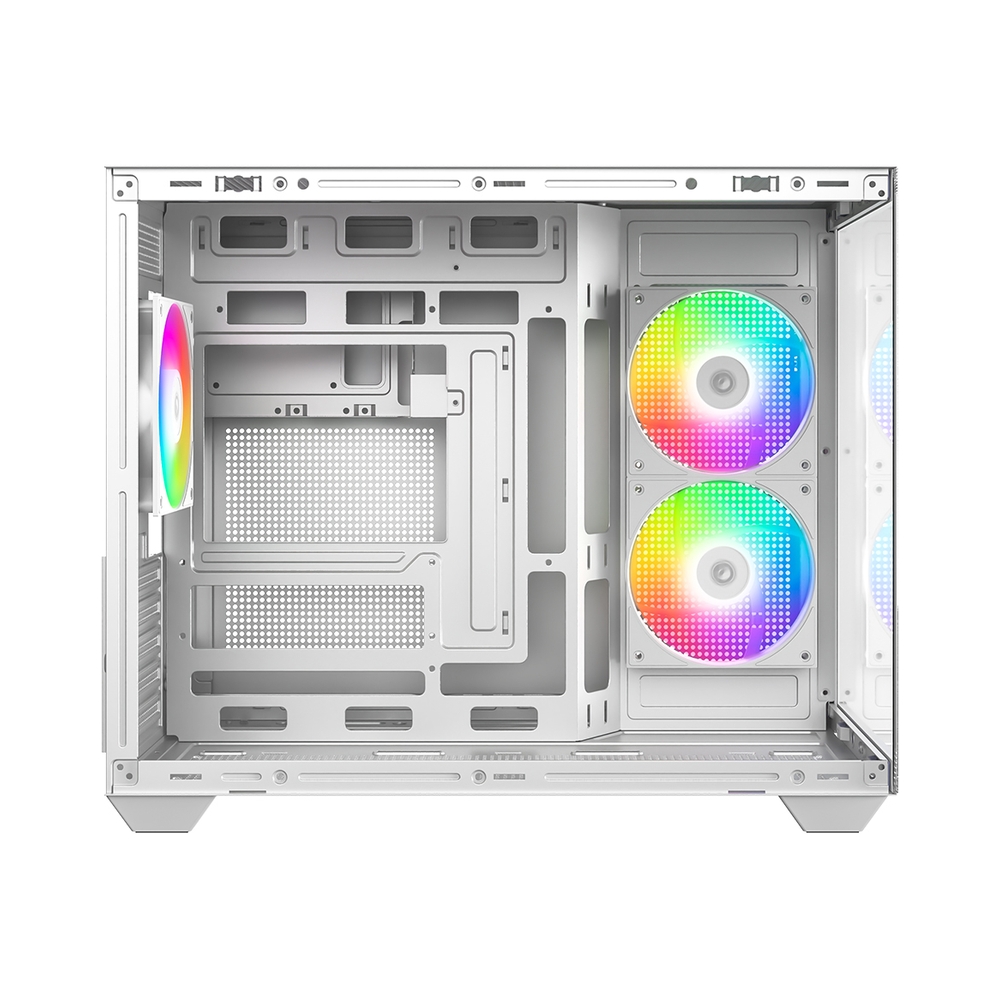 Корпус ID-Cooling VIEW 500, белый — KSKSHOP.RU