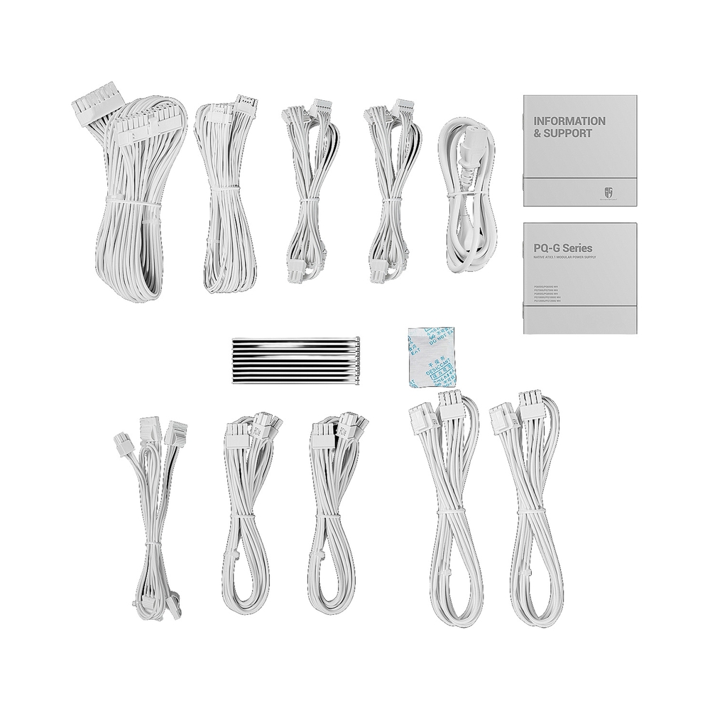 Блок питания Deepcool / GamerStorm PQ1000G WH [R-PQA00G-FD0W-WGEU-V1], белый — KSKSHOP.RU