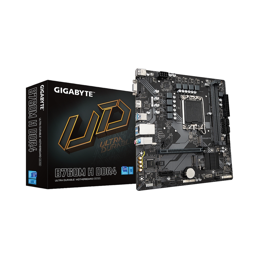 Материнская плата Gigabyte B760M H DDR4 — KSKSHOP.RU