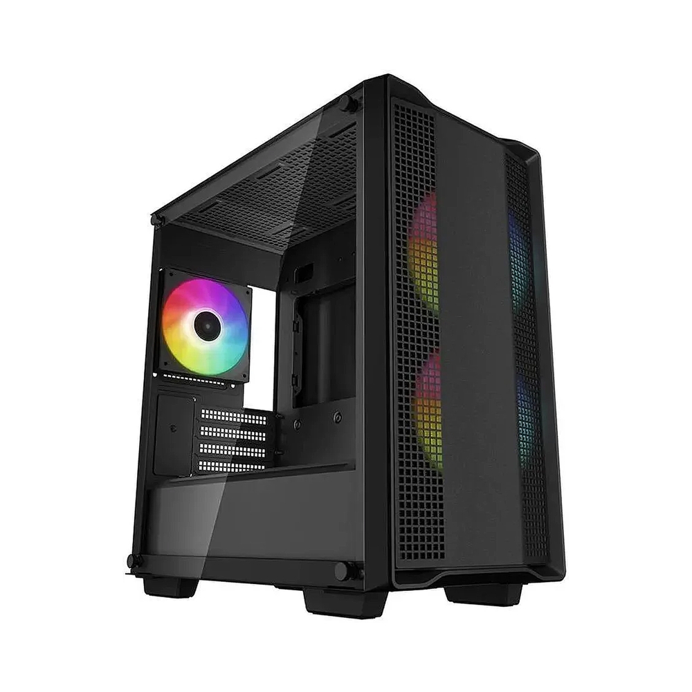 Корпус DeepCool CC360 ARGB, черный — KSKSHOP.RU