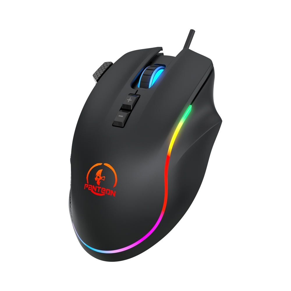 Игровая программируемая мышь с PANTEON MS87 Black (121) — KSKSHOP.RU