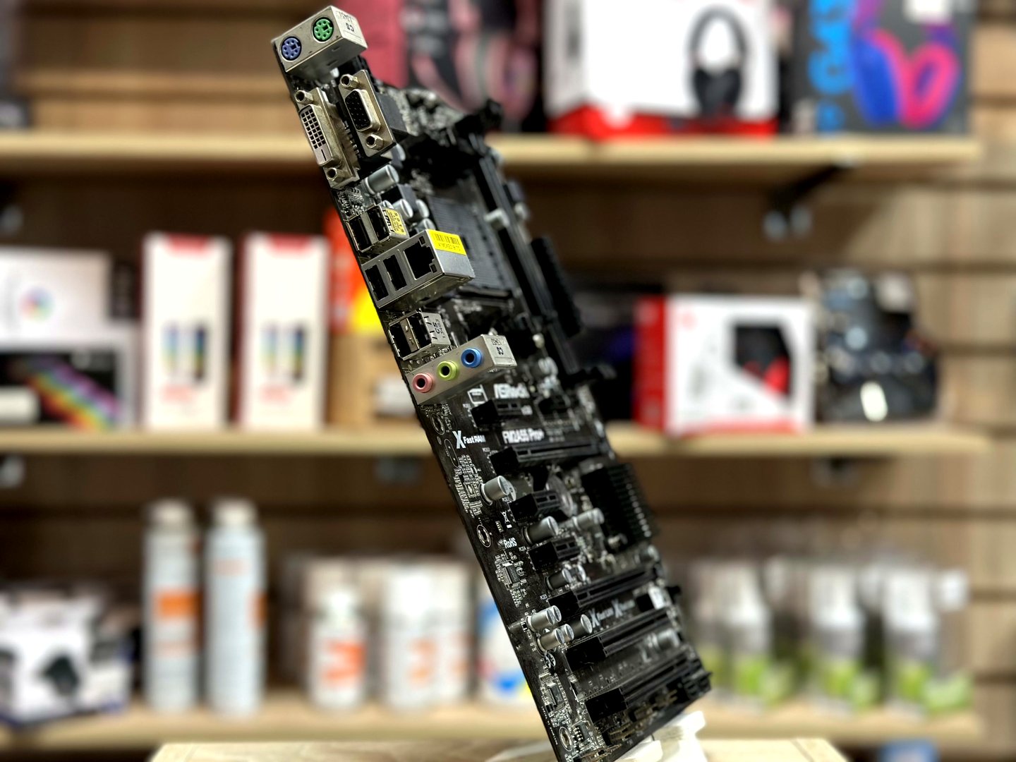 [Б/У] Материнская плата ASRock FM2A55 Pro+ | FM2+ — KSKSHOP.RU