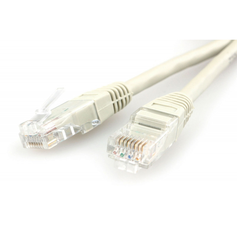Патч-корд UTP Cablexpert PP6U-20M  кат.6, 20 м, литой, многожильный (серый) — KSKSHOP.RU